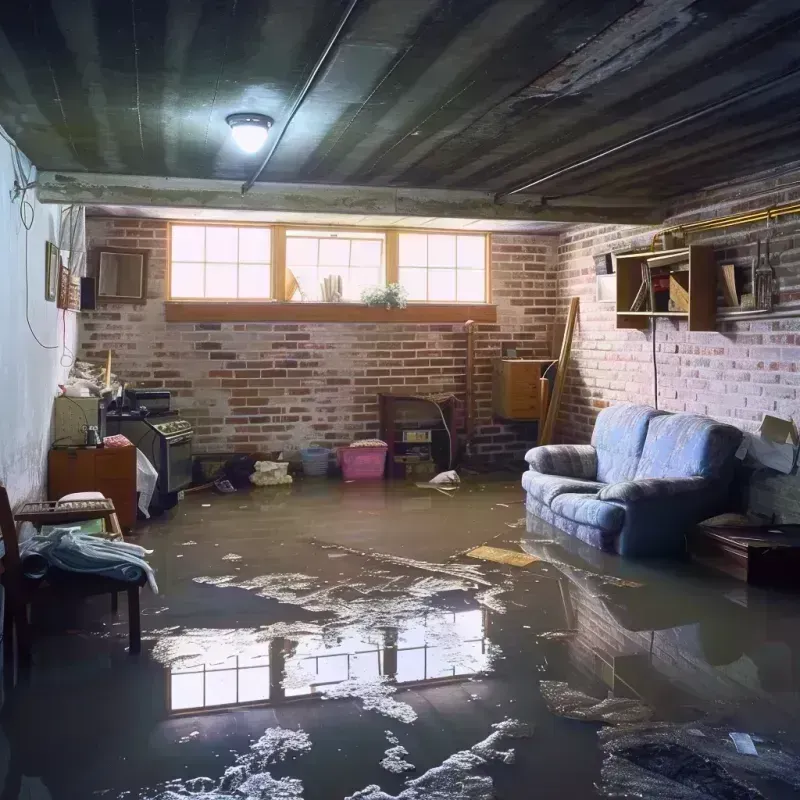 Flooded Basement Cleanup in Albion, MI